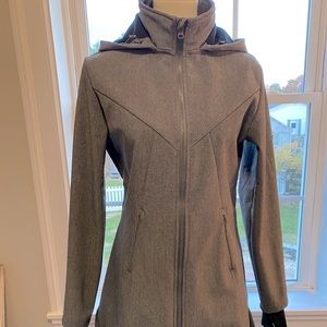 Mondetta fleece lined new jacket heathered gray